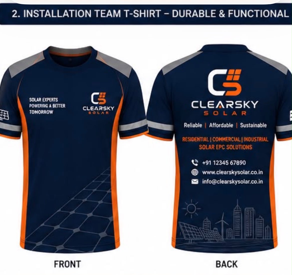 ClearSky Solar - Solar Energy promotional creative
